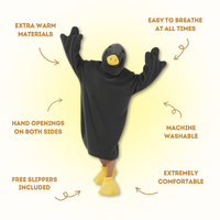 Snuggy Goose Hooded Fleece Robe™