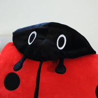Ladybug Beetle Plush Pillow Soft Stuffed Insect Doll Plushie