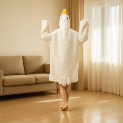 Snuggy Goose Hooded Fleece Robe™